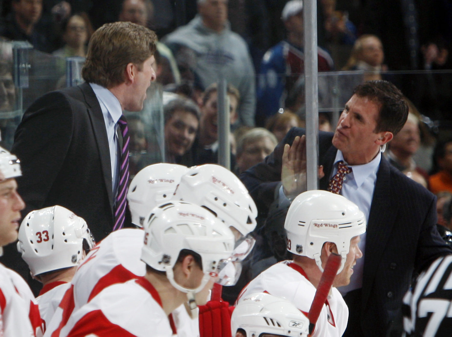 Arguing with Mike Babcock